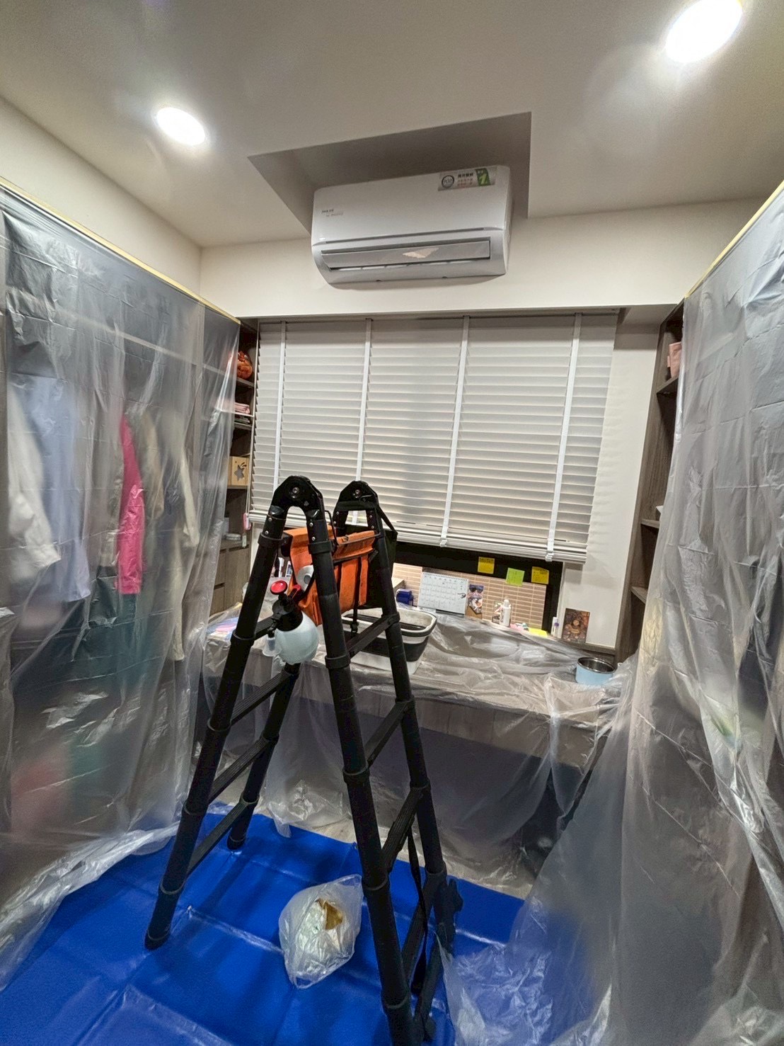 台中南屯分離式冷氣清洗兩台