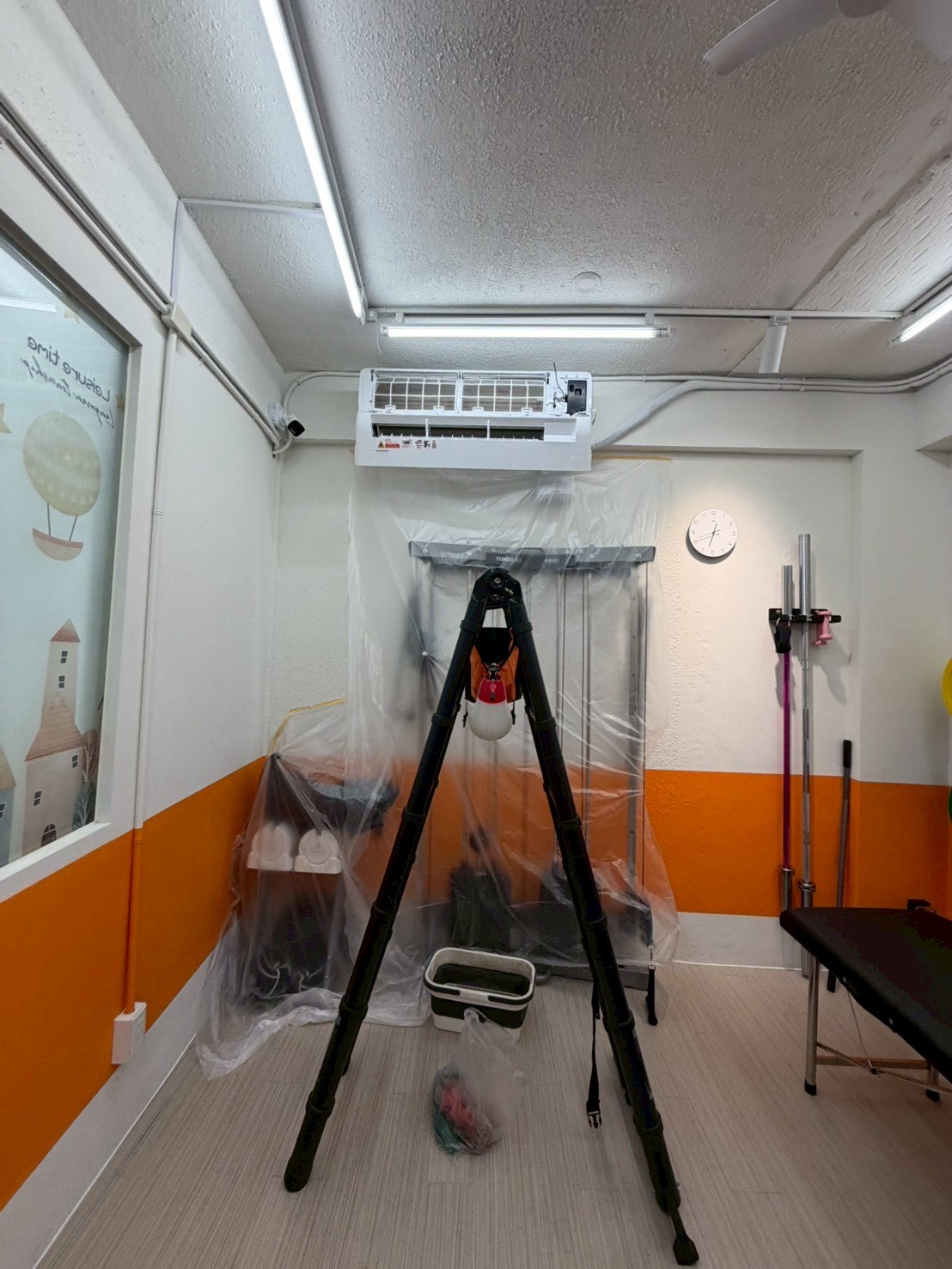 台中東勢健身房吊隱式冷氣 20260511