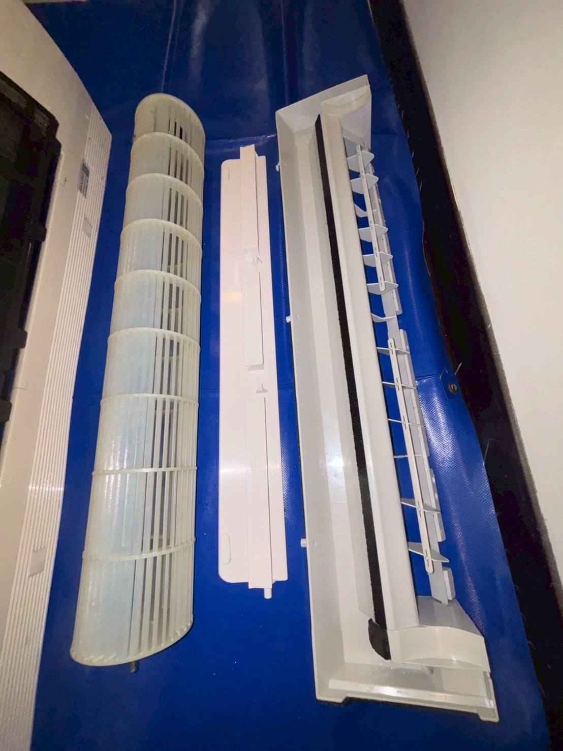 台中北區水湳 分離式冷氣清洗一台