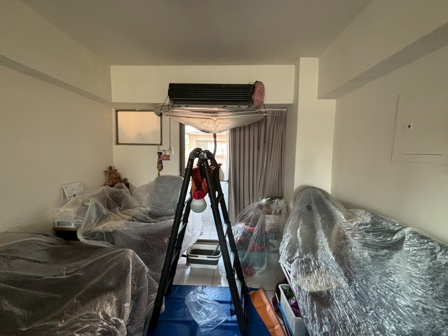 台中西屯分離式冷氣清洗一台