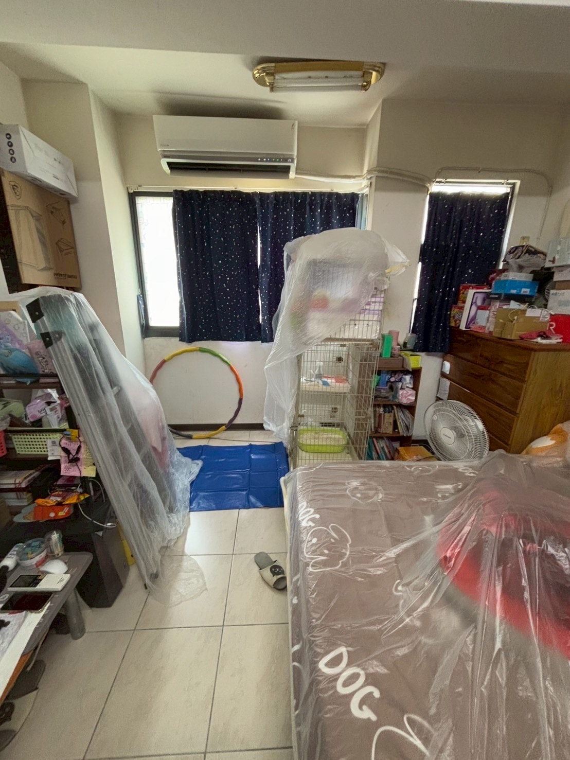 台中嶺東分離式冷氣清洗一台