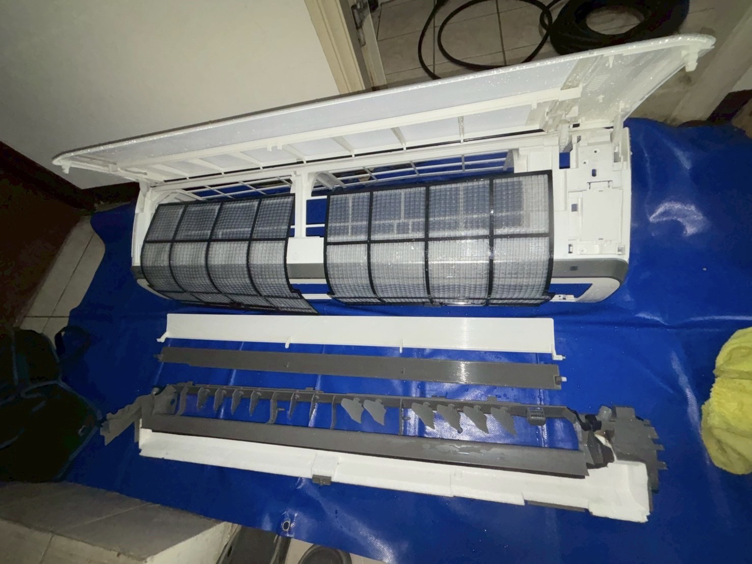 台中嶺東分離式冷氣清洗一台