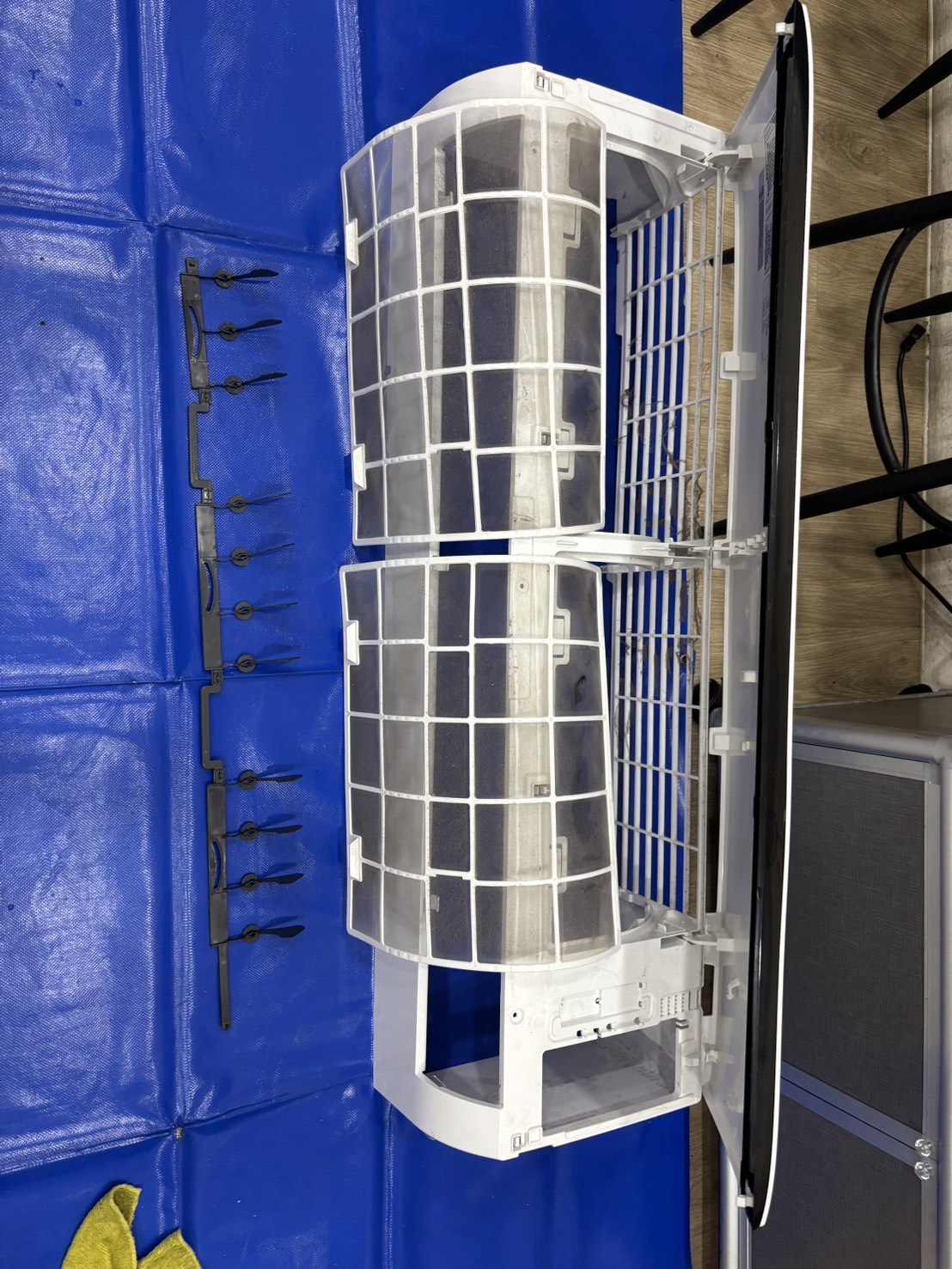 台中北屯區分離式冷氣清洗一台