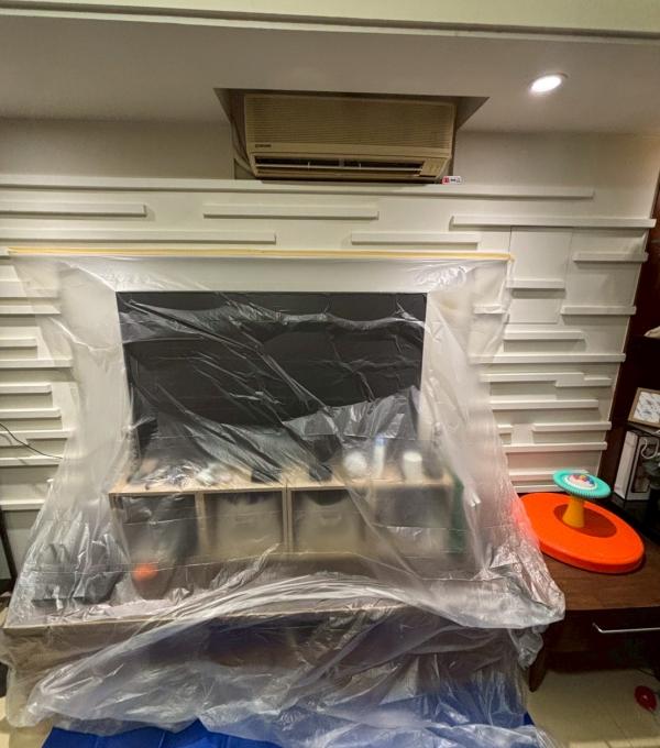 台中市西屯分離式冷氣清洗一台 廣潔家電清洗 冷氣清洗 洗衣機清洗 水塔清洗