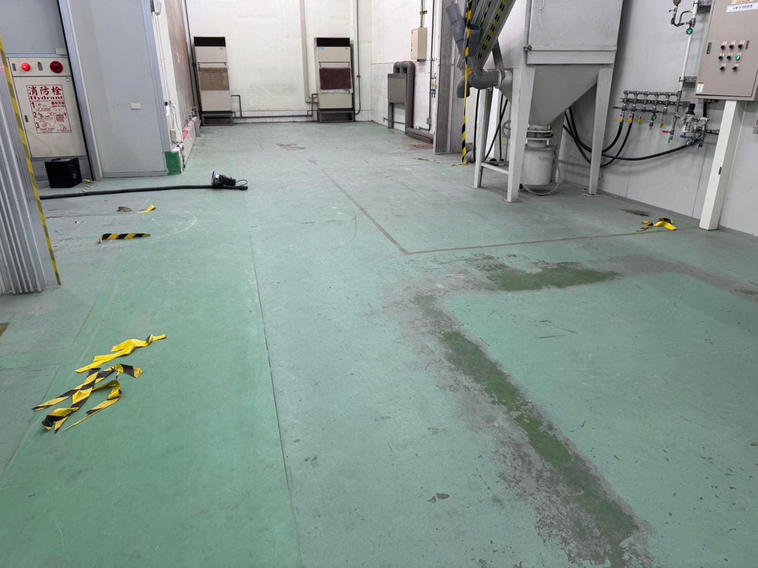 南科廠房EPOXY地坪翻新