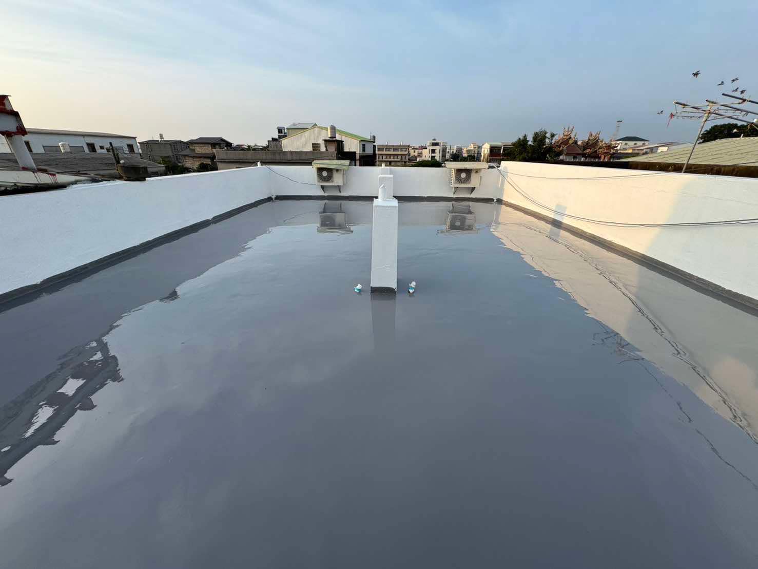 台南官田民宅-屋頂PU防水工程