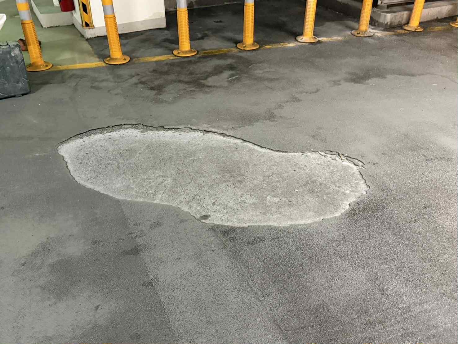 台南新營太子峰雲 EPOXY地坪修補