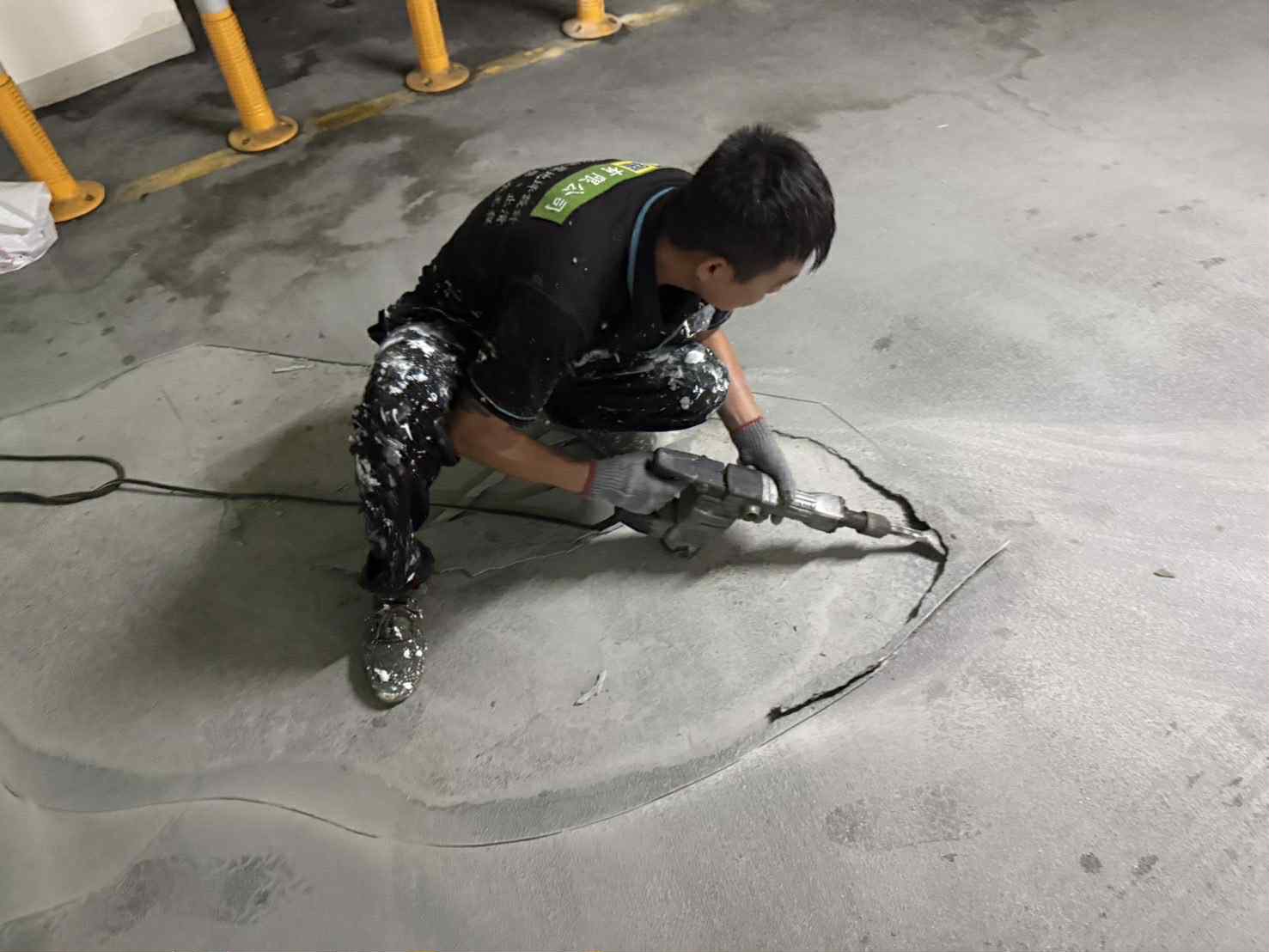 台南新營太子峰雲 EPOXY地坪修補