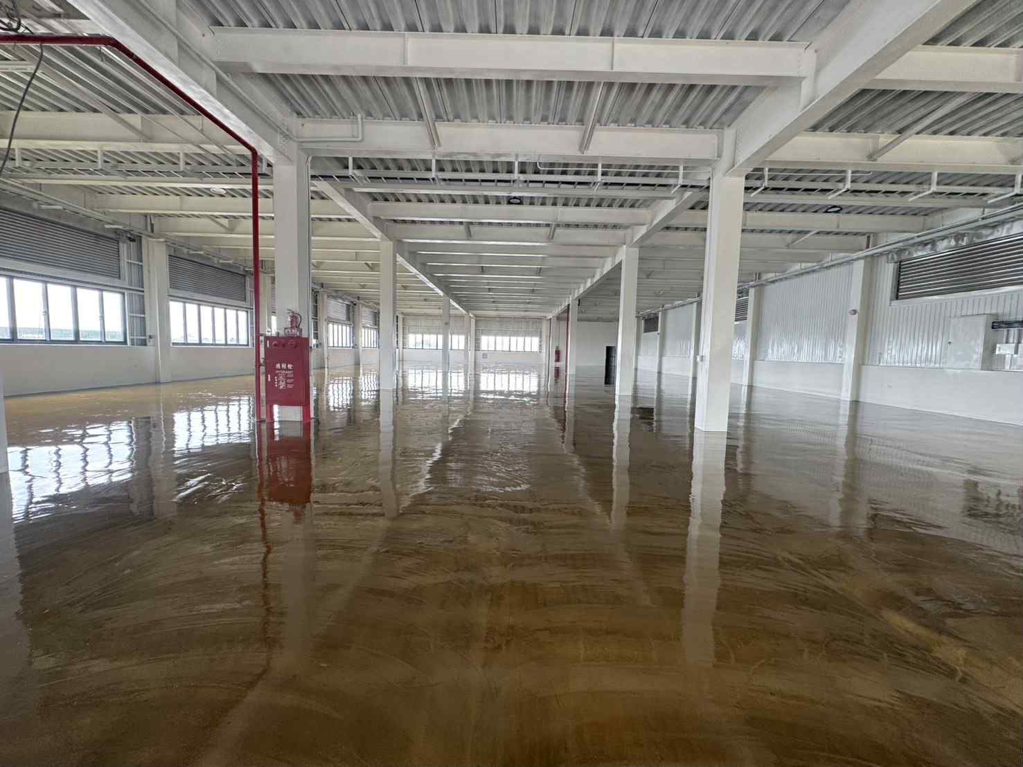 台南科工區廠房止滑型EPOXY地坪