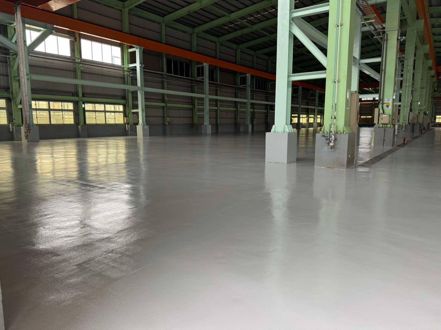 台南科工區止滑型EPOXY地坪