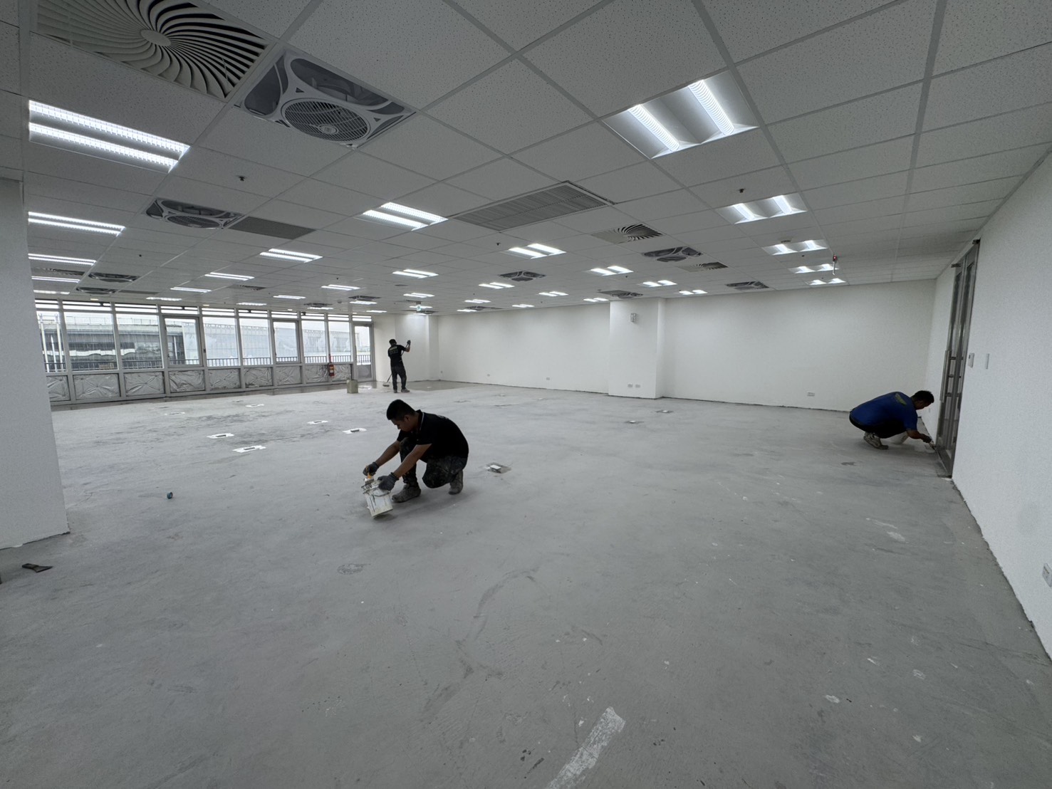 台南AI應用大樓 EPOXY導電地坪