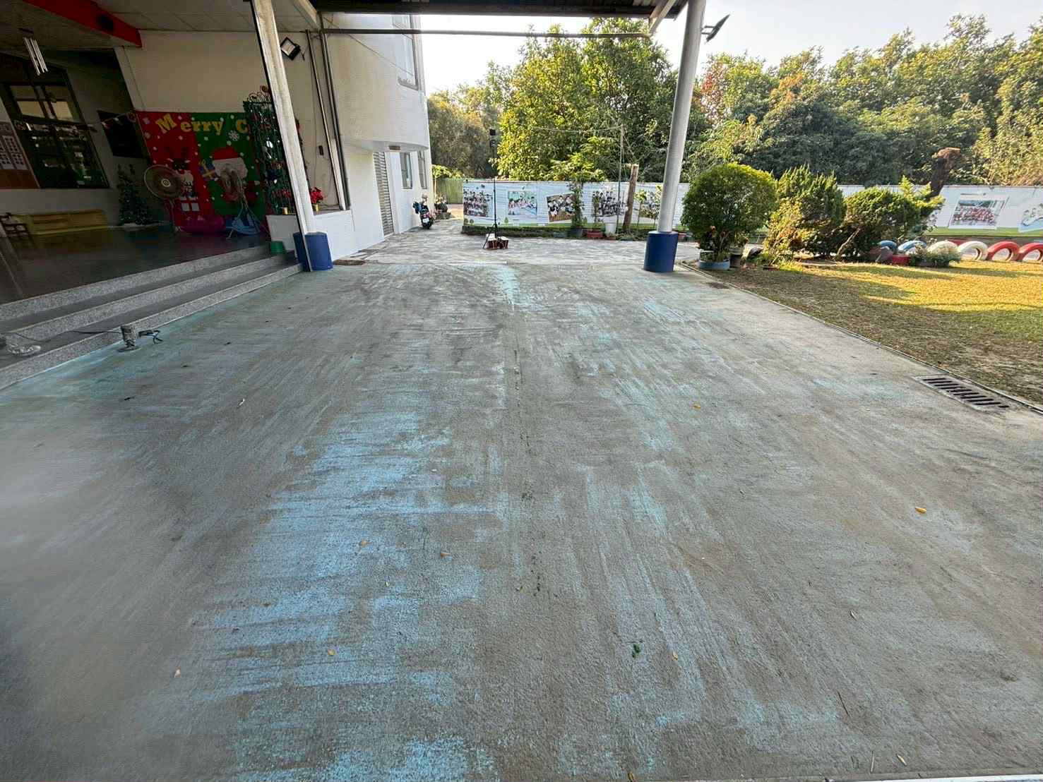 高雄劍橋幼稚園耐磨PU止滑地坪