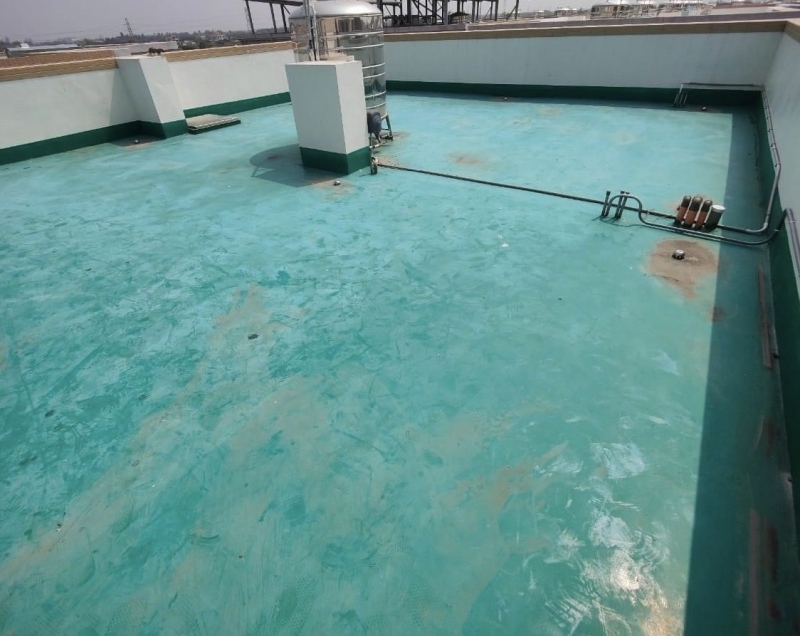 台南柳營 屋頂PU面漆工程 