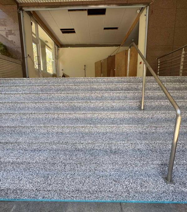 台南萬昌街EPOXY彩藝止滑地坪 | 晉躍有限公司 EPOXY