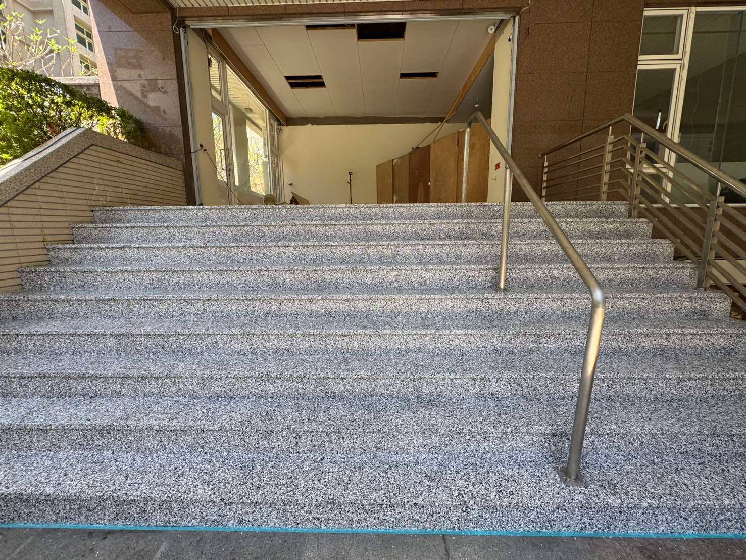 台南萬昌街EPOXY彩藝止滑地坪